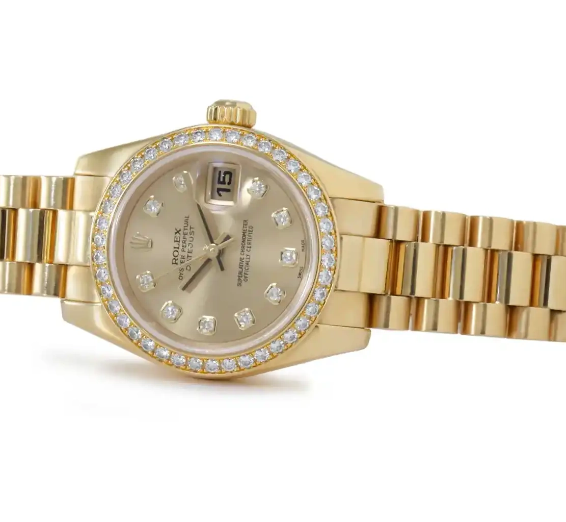 Prestigious Jewellers Datejust Rolex Gold 179138 0703